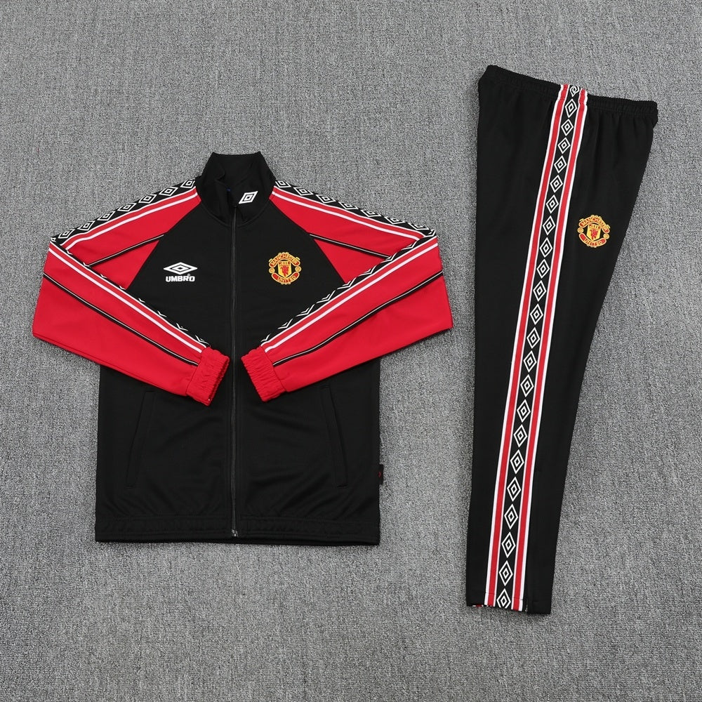 Tuta Zip Manchester United Retro Red Umbro