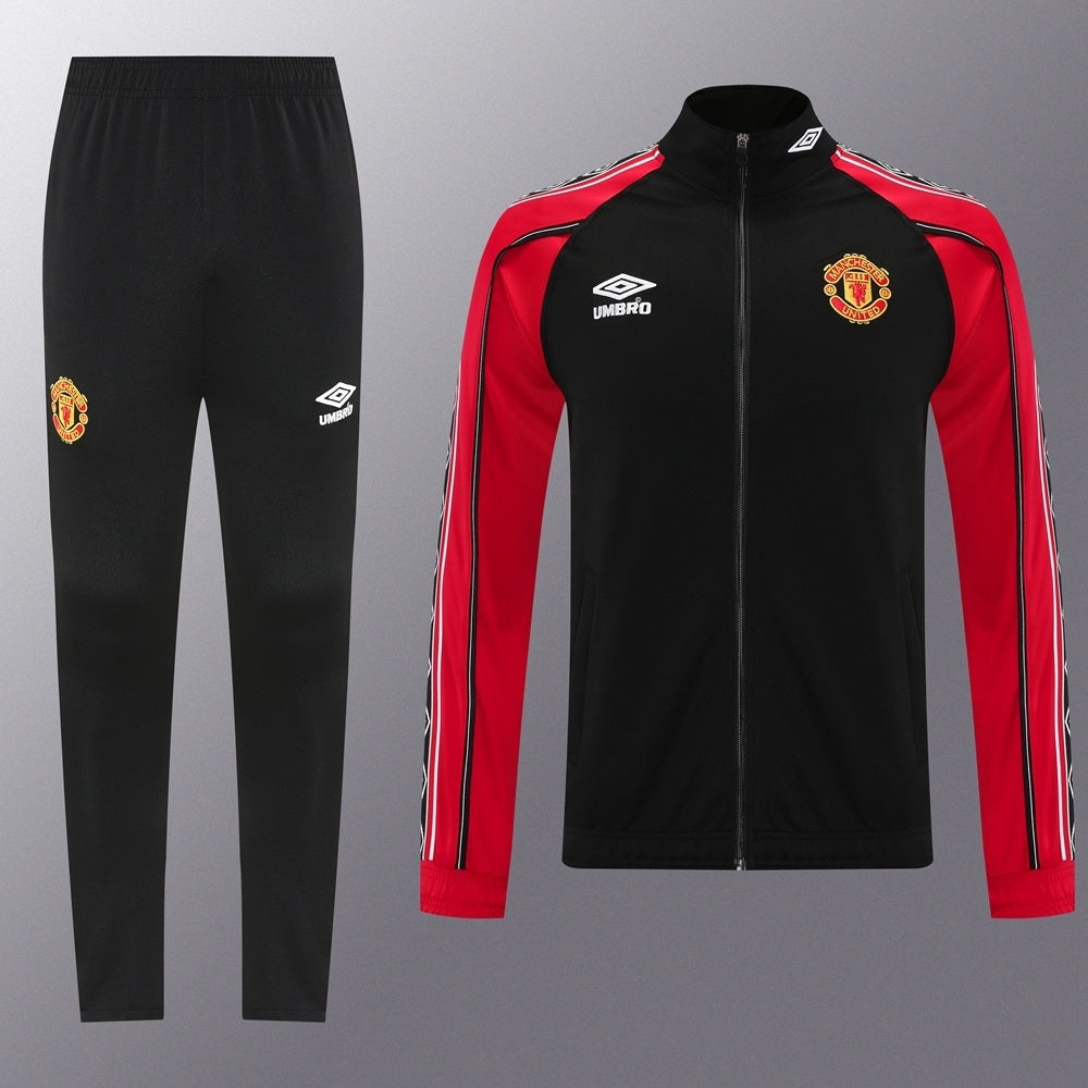 Tuta Zip Manchester United Retro Red Umbro