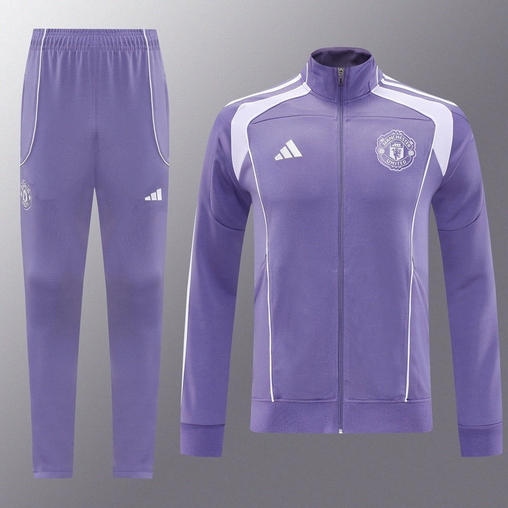 Tuta Zip Manchester United Viola