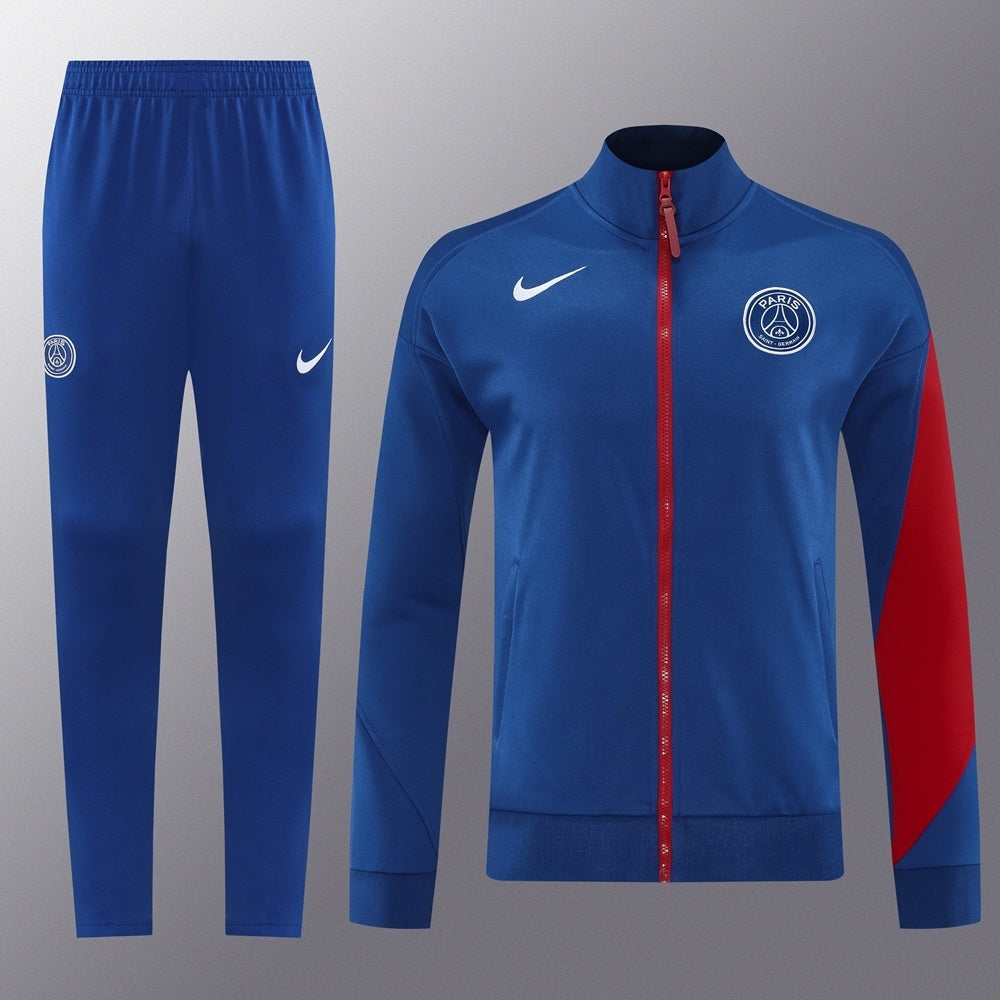 Tuta Zip Paris Saint Germain Azzurra