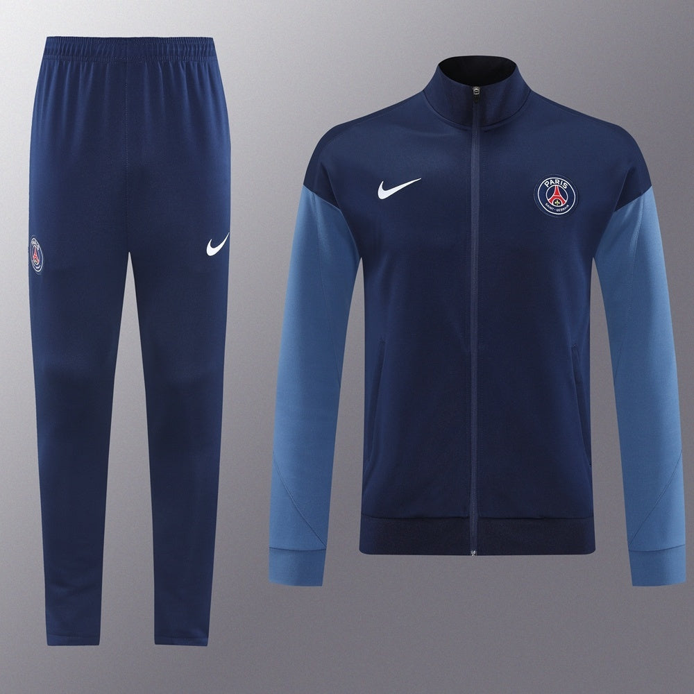 Tuta Zip Paris Saint Germain Blu