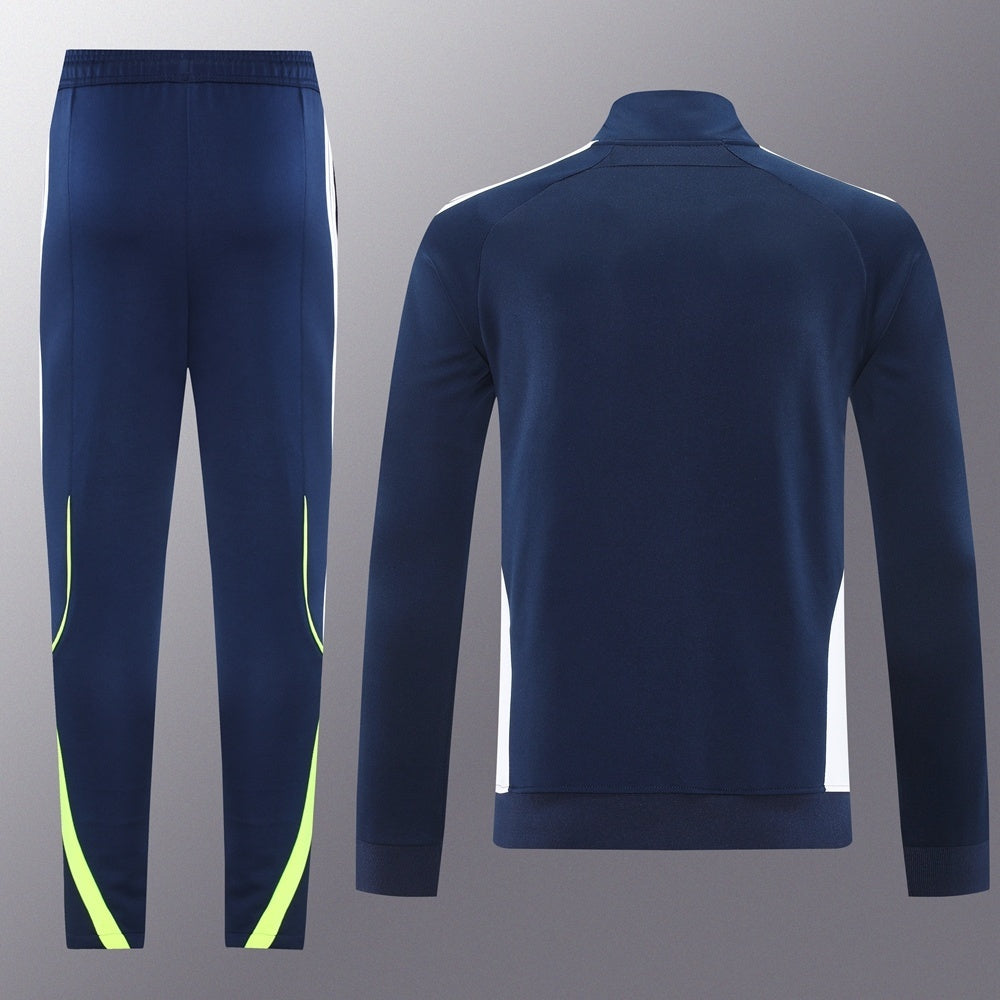 Tuta Zip Real Madird Blu Notte