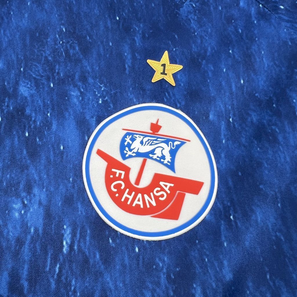 FC Hansa Rostock 202526 Baltic Sea Special Edition Jersey
