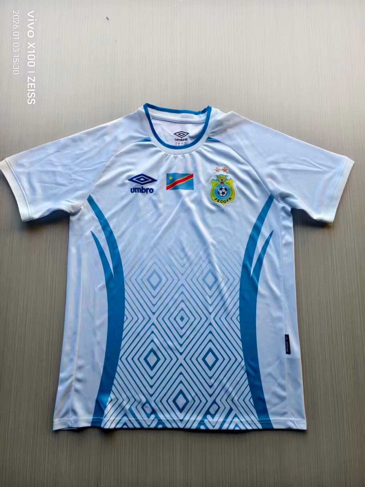 DR Congo 2026 World Cup Away Jersey - Fronte