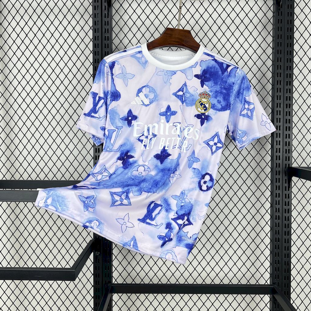 Real Madrid 202526 Louis Vuitton Joint Edition Jersey