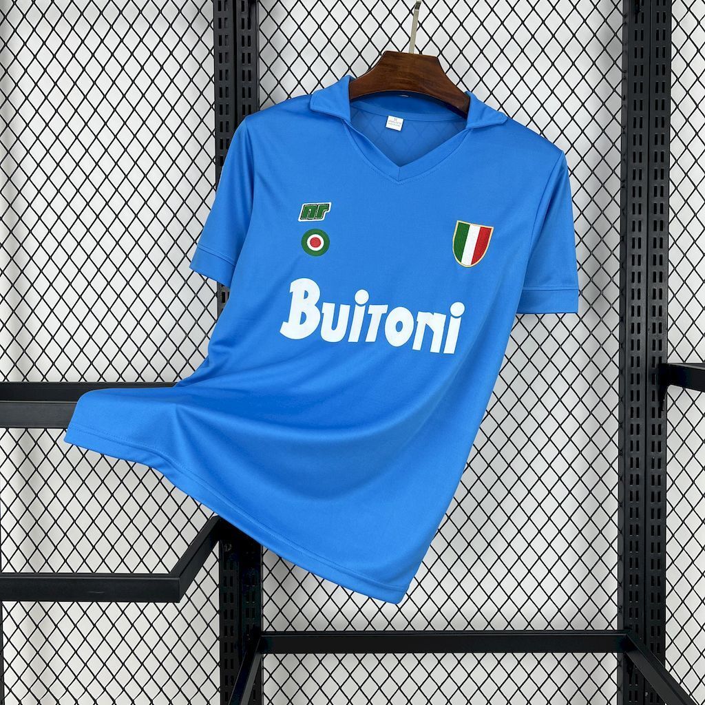 Napoli 198788 Home Retro Jersey