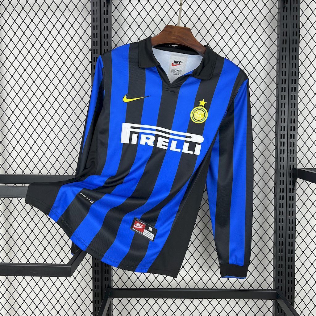 Inter Milan 199899 Home Long Sleeves Retro Jersey