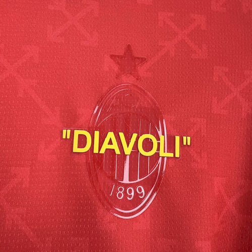 AC Milan 202526 Co-Branded Edition Jersey - Retro