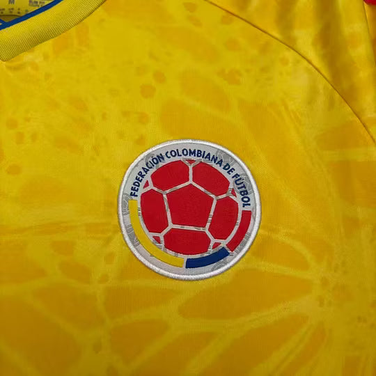 Colombia 2026 World Cup Home Jersey - Retro