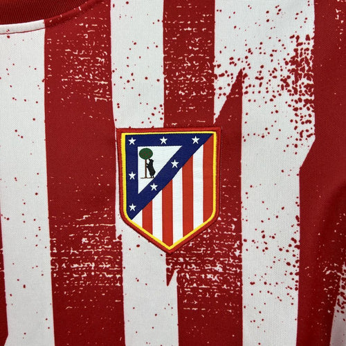 Atletico Madrid 202526 Pre-Match Training Long Sleeves Jersey - Retro