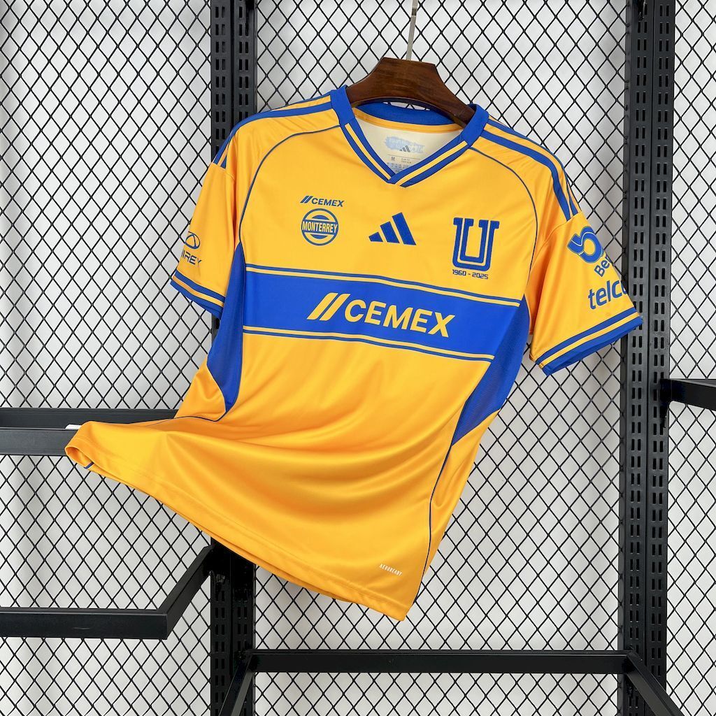 Tigres UANL 202526 Home Jersey