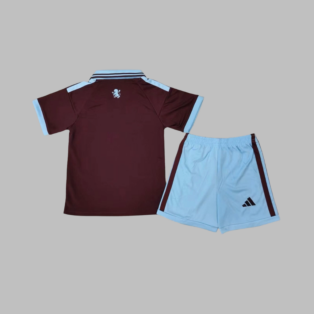 Aston Villa 202627 Home Kids Kit