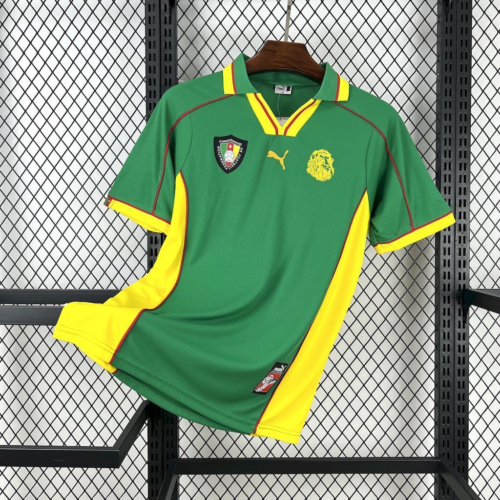 Cameroon 1998 Home Retro Jersey
