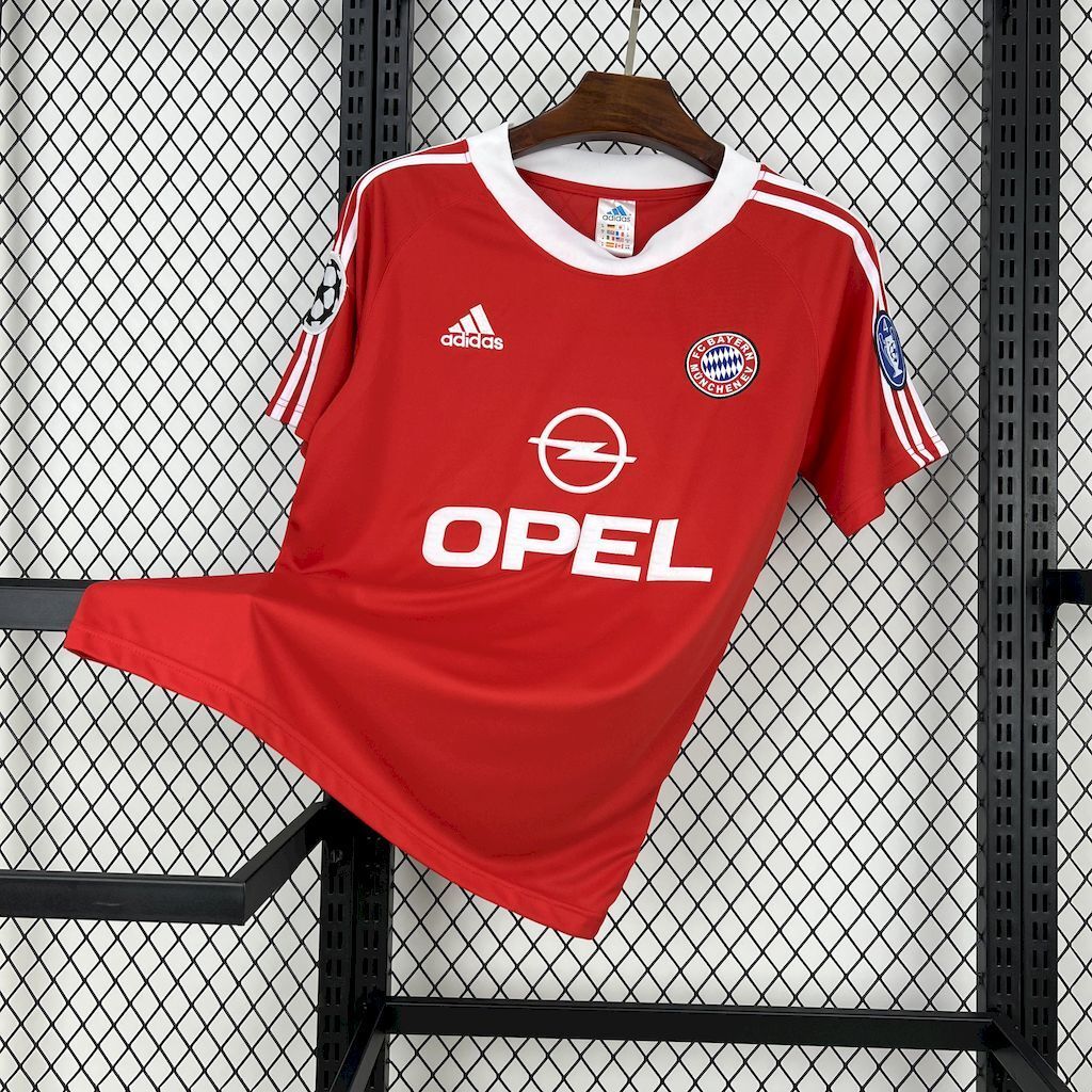 Bayern Munich 200102 UEFA Champions League Edition Retro Jersey