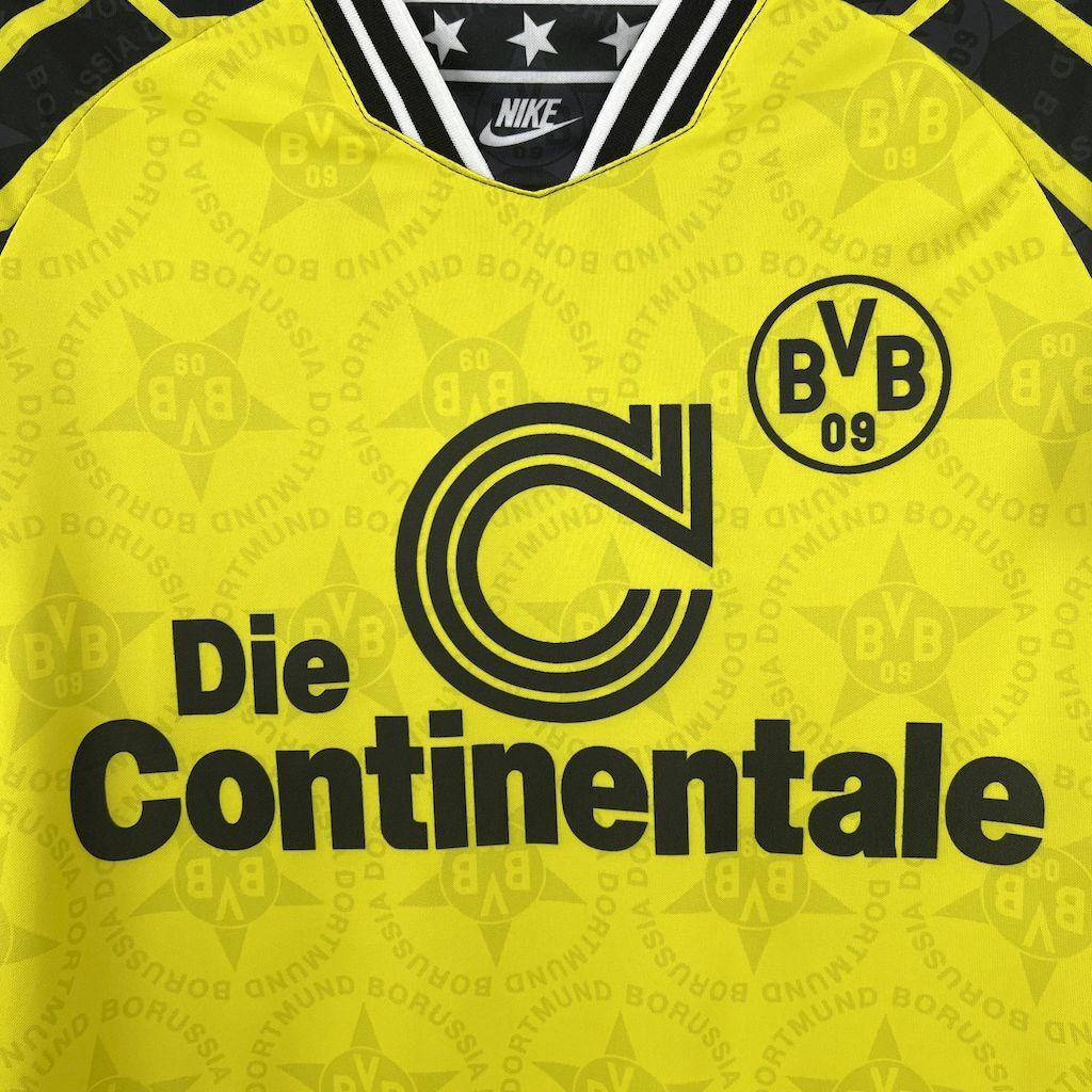 Borussia Dortmund 199495 Home Retro Jersey