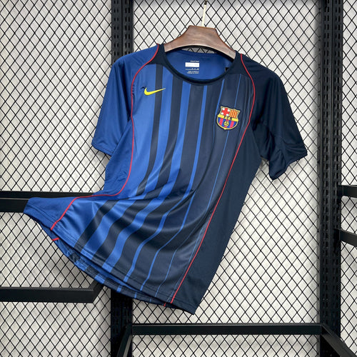 Barcelona 200405 Away Retro Jersey - Fronte
