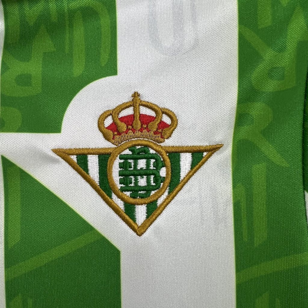 Real Betis 199495 Home Retro Jersey