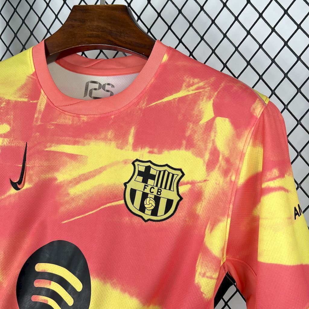 Barcelona 202526 Orange Pre-match Training Jersey