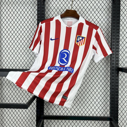 Atletico Madrid 202526 Home Jersey - Fronte