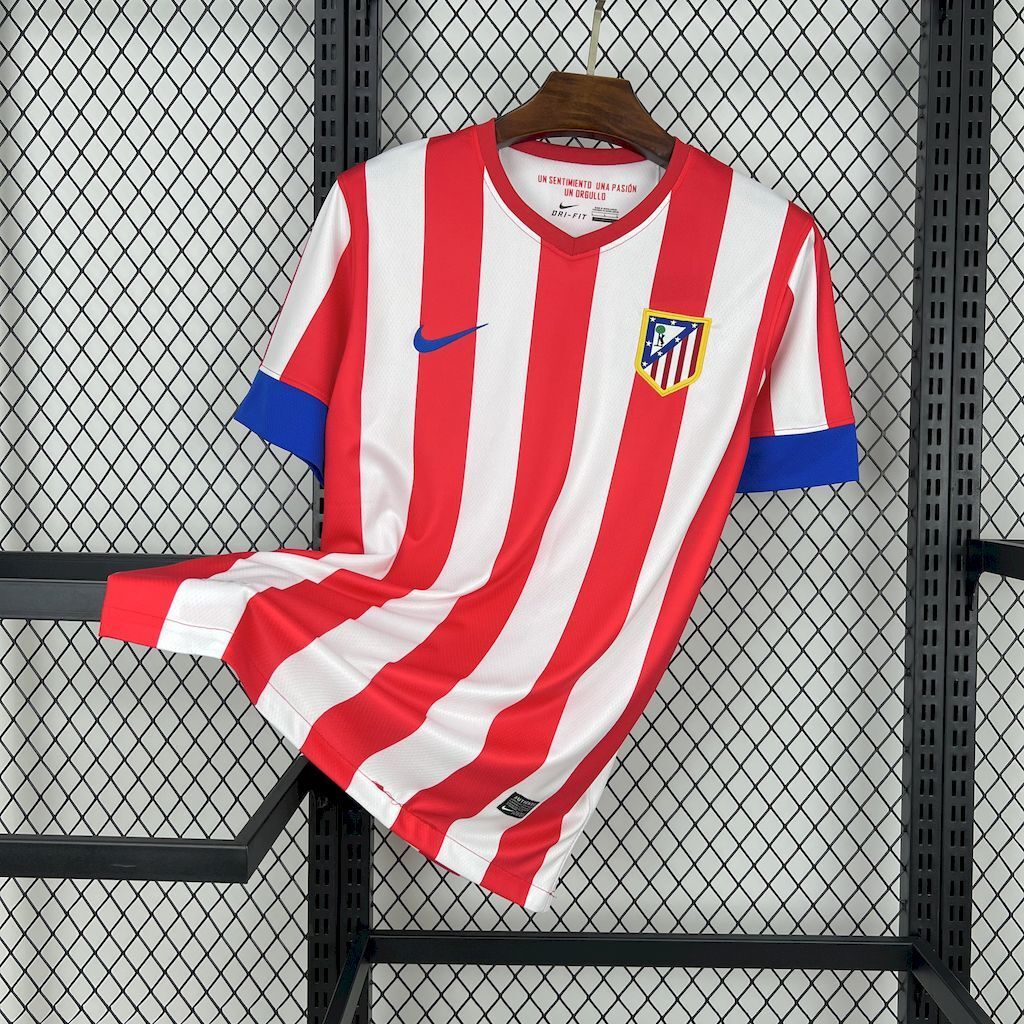 Atletico Madrid 201213 Home Retro Jersey