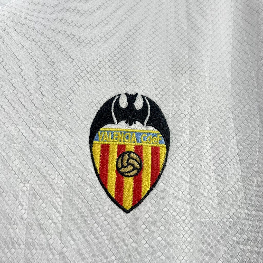 Valencia CF 199697 Home Retro Jersey