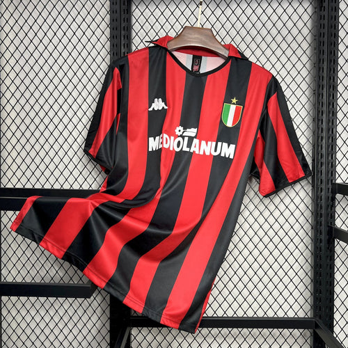 AC Milan 198889 Home Retro Jersey - Fronte