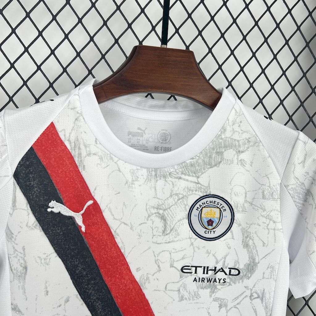 Manchester City 202526 Away Kids Kit