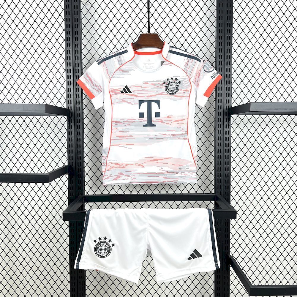 Bayern Munich 202526 Away Kids Kit