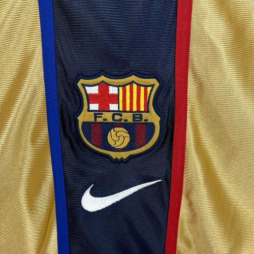 Barcelona 200102 Away Retro Jersey - Retro