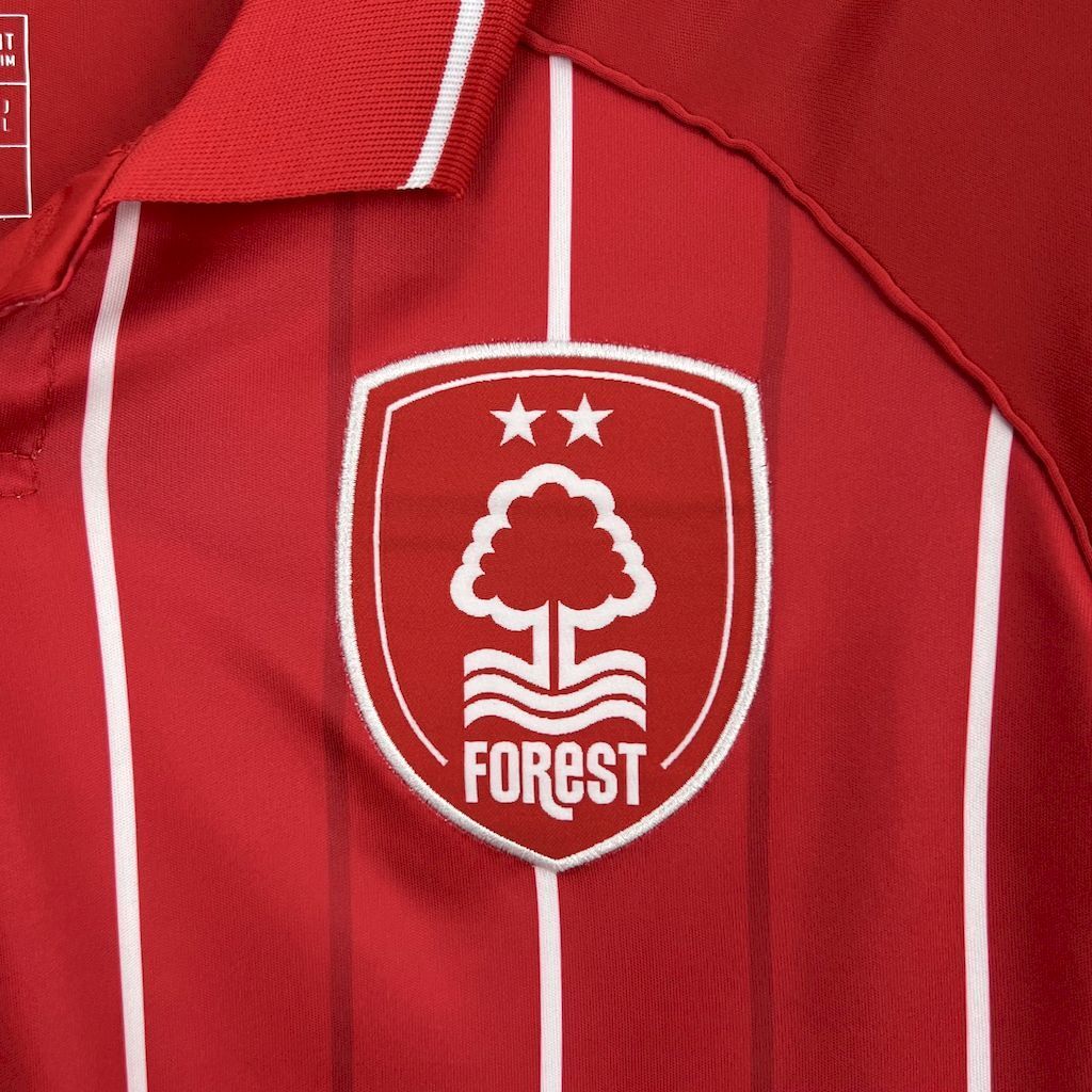 Nottingham Forest 202526 Home Jersey