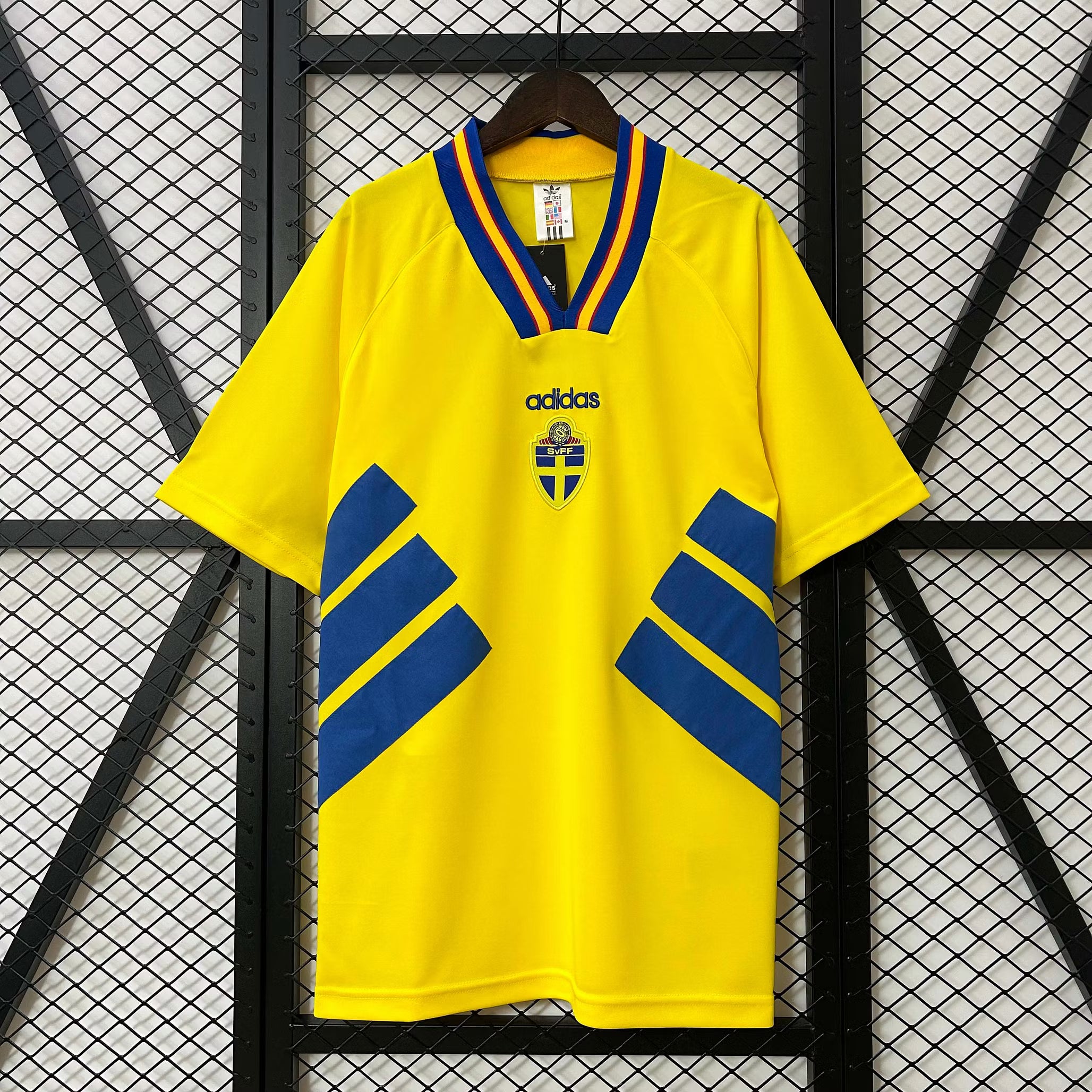 Sweden 1994 World Cup Home Jersey - Fronte