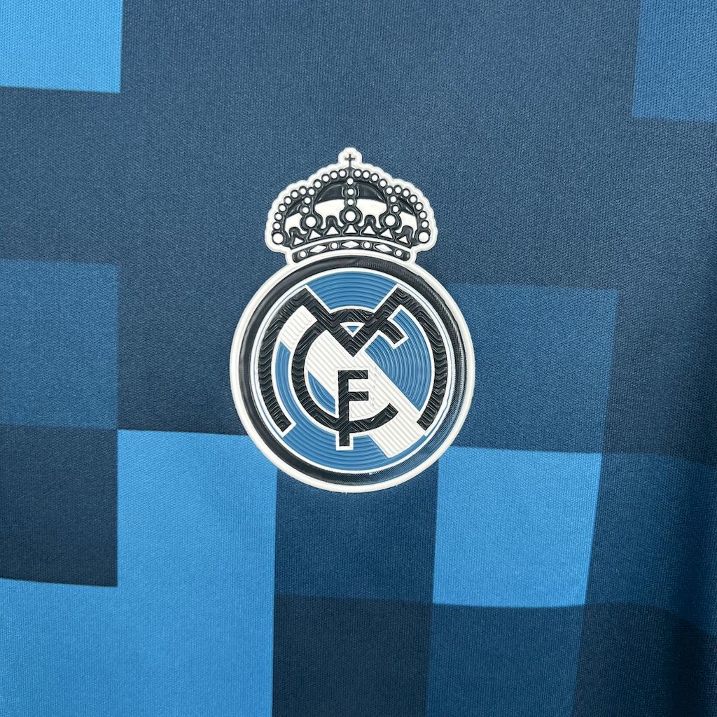 Real Madrid 201718 Third Retro Jersey