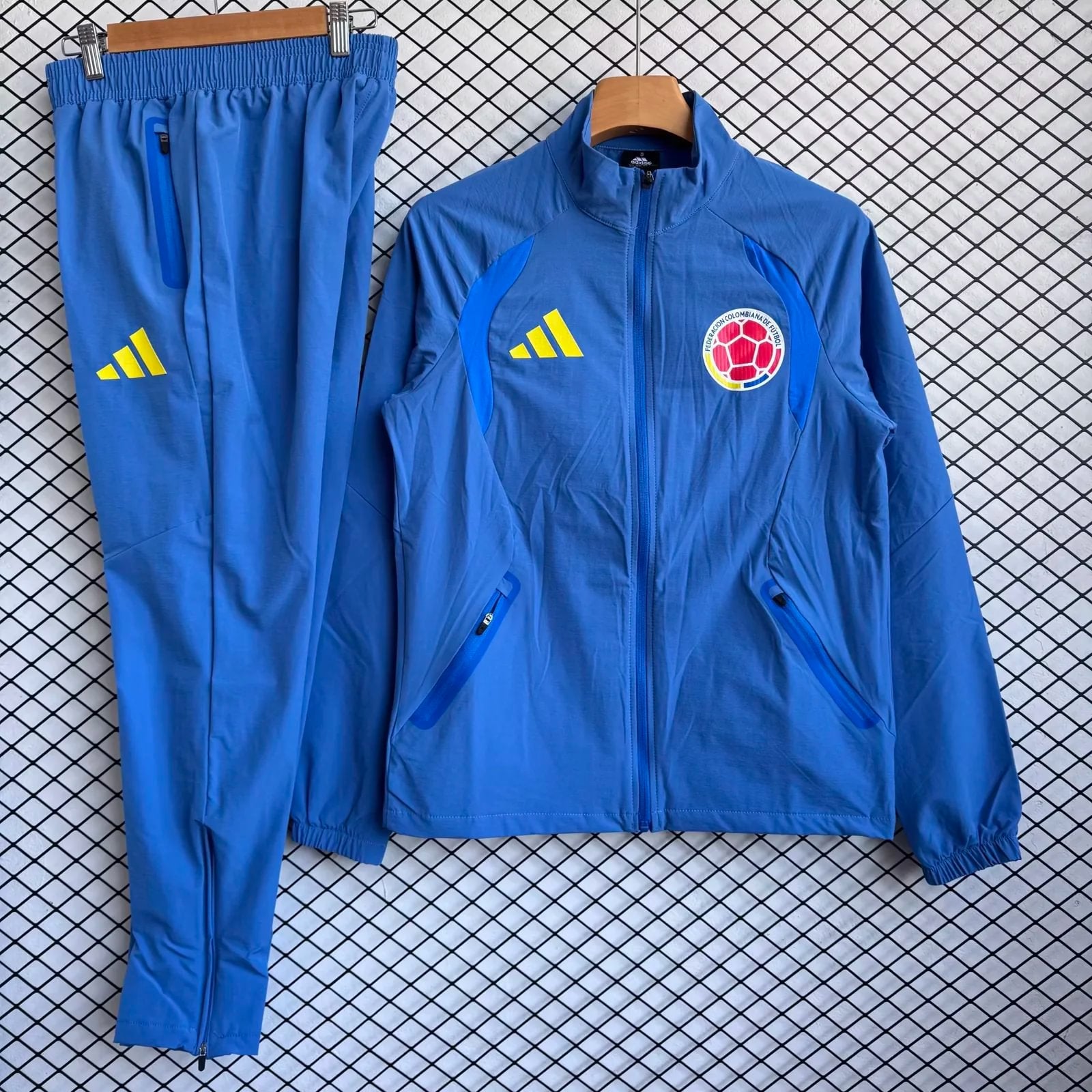 Giacca a Vento Colombia 2026 World Cup Blue - Fronte