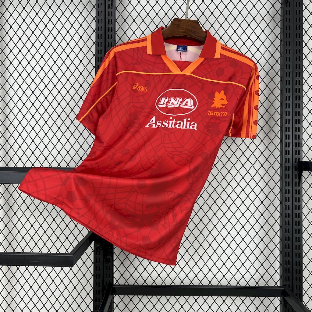 AS Roma 199596 Home Retro Jersey