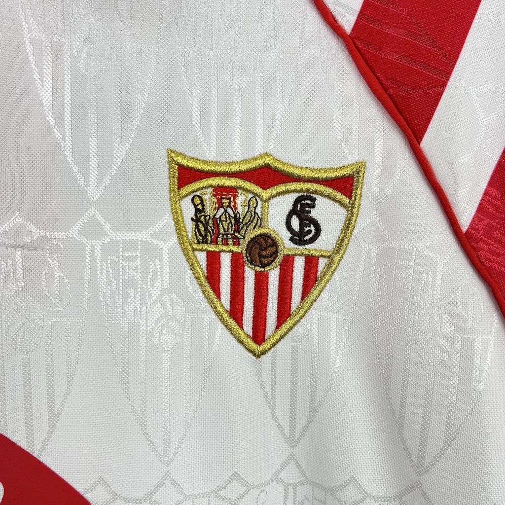 Sevilla FC 199293 Home Retro Jersey
