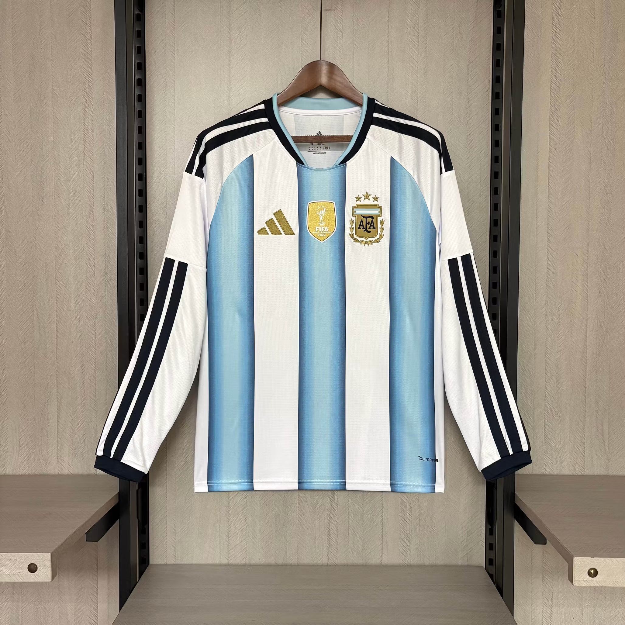 Argentina 2026 World Cup Long Sleeve Home Jersey - Fronte