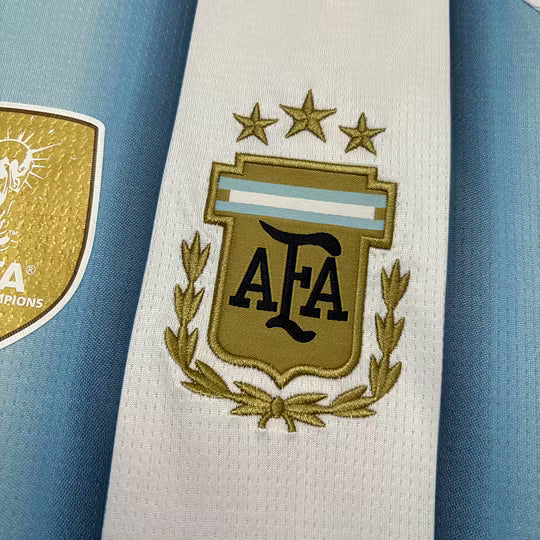 Argentina 2026 World Cup Long Sleeve Home Jersey - Retro