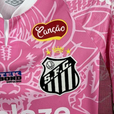 Santos 202526 Pink Dragon Special Edition Jersey - Retro