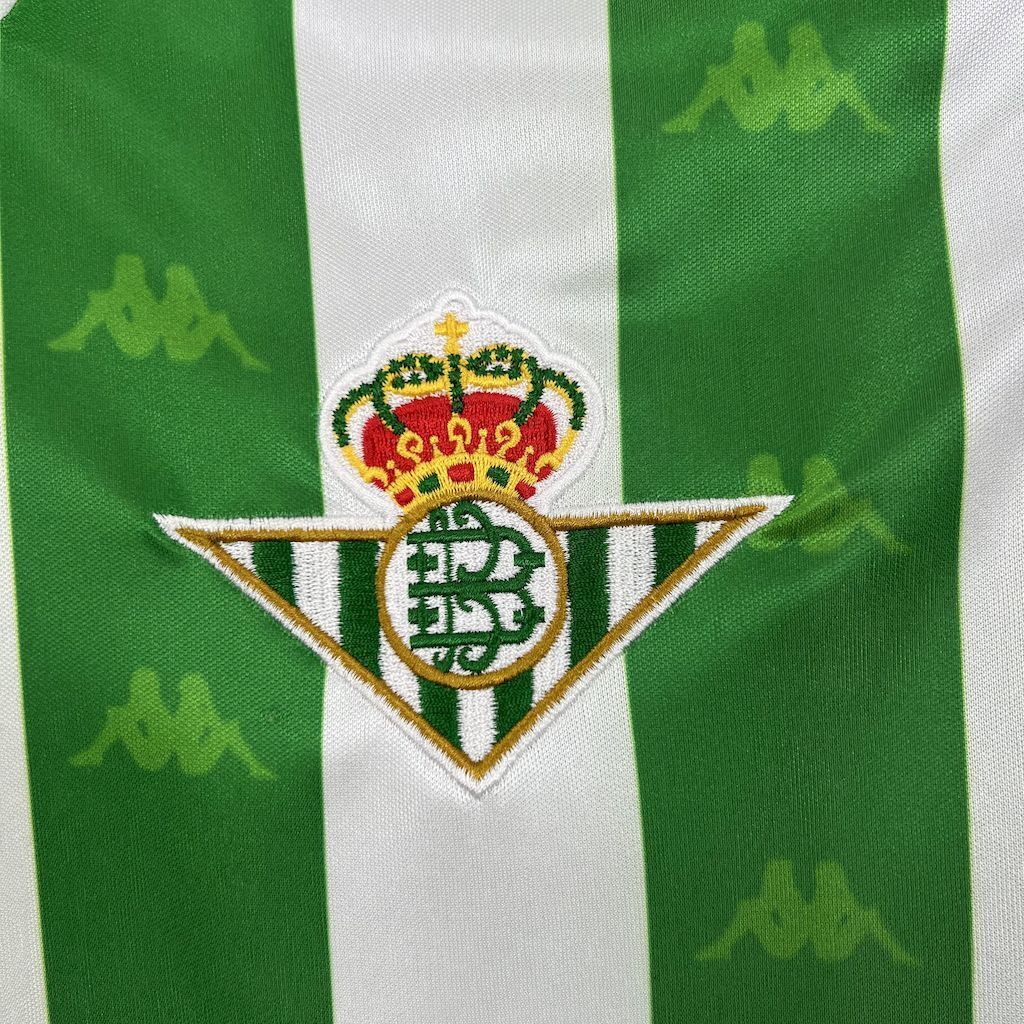 Real Betis 199597 Home Long Sleeves Retro Jersey