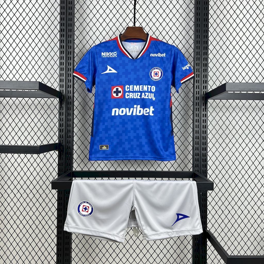 Cruz Azul 202526 Home Kids Kit