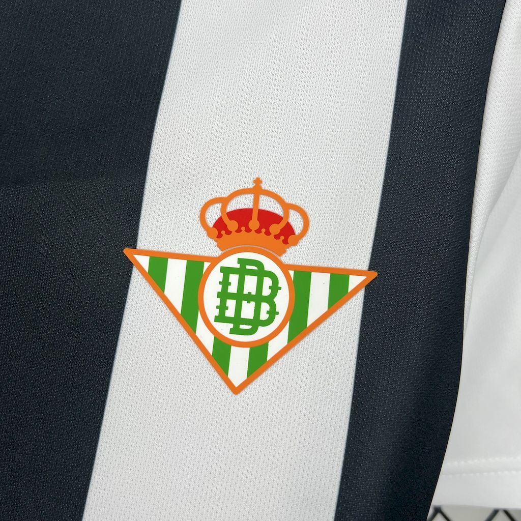 Real Betis 202526 Black and White Special Edition Jersey