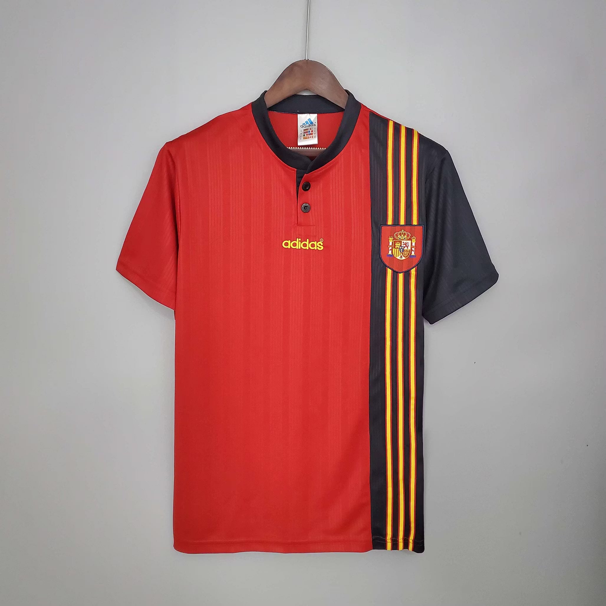 Spain 1996 Euro Cup Home Jersey - Fronte