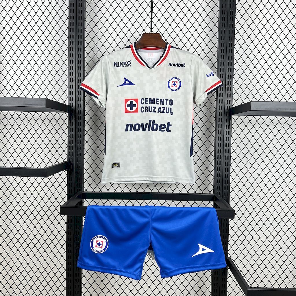 Cruz Azul 202526 Away Kids Kit