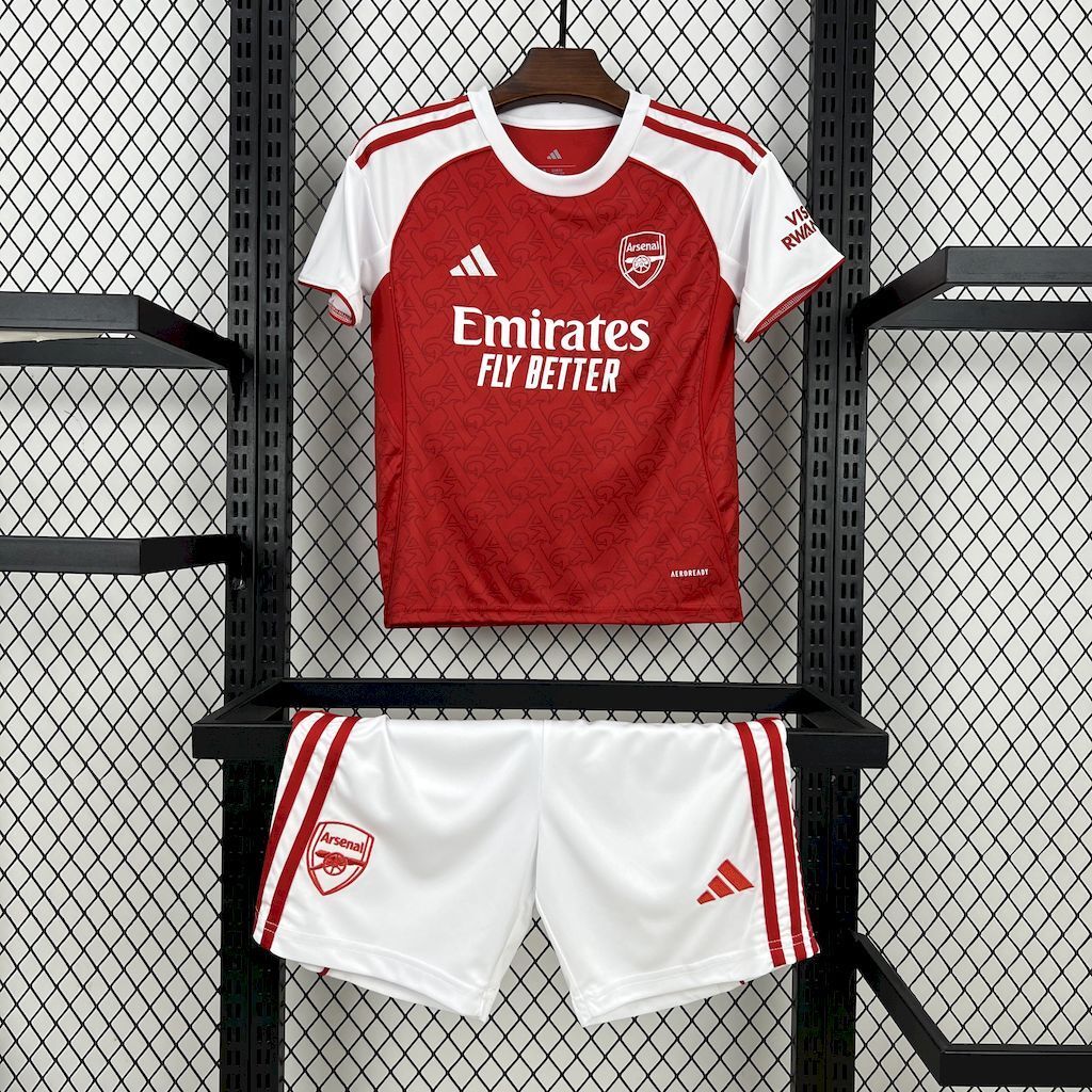 Arsenal 202526 Home Kids Kit