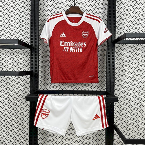 Arsenal 202526 Home Kids Kit - Fronte