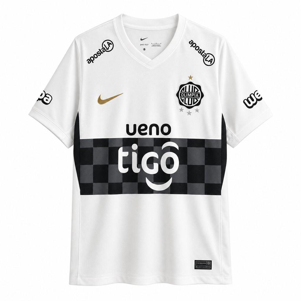 Club Olimpia 202627 Home Jersey