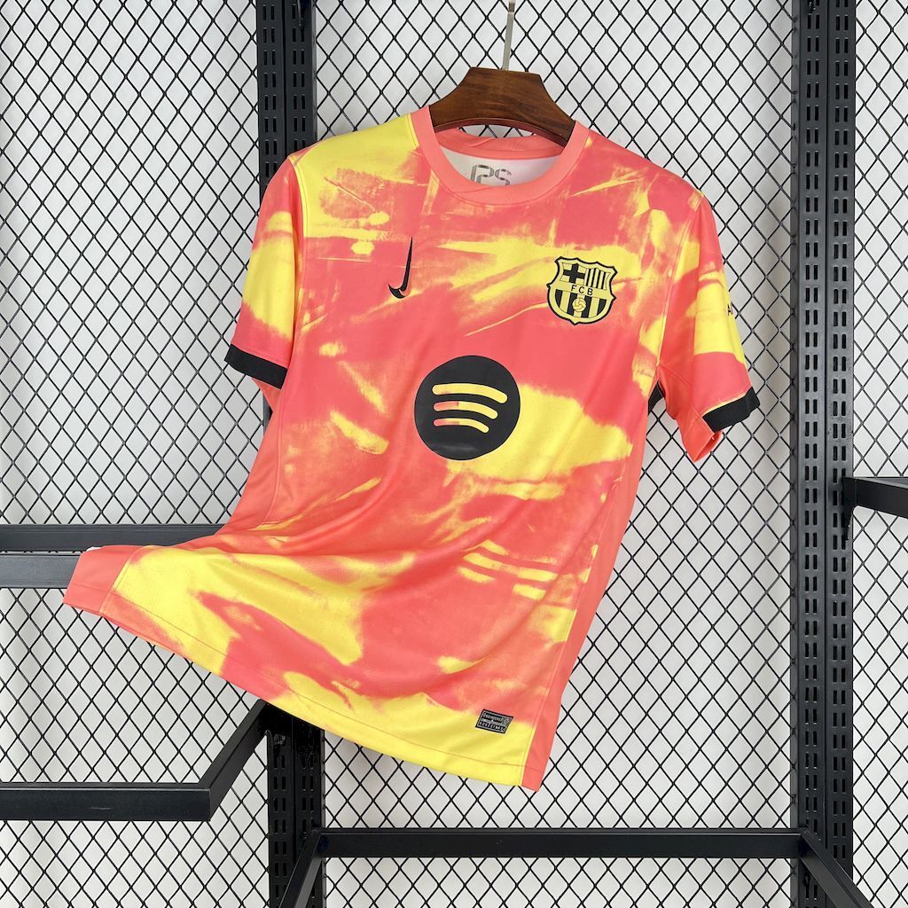 Barcelona 202526 Orange Pre-match Training Jersey