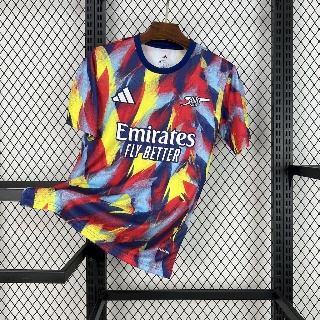 Arsenal 202526 Colorful Pre-match Training Jersey