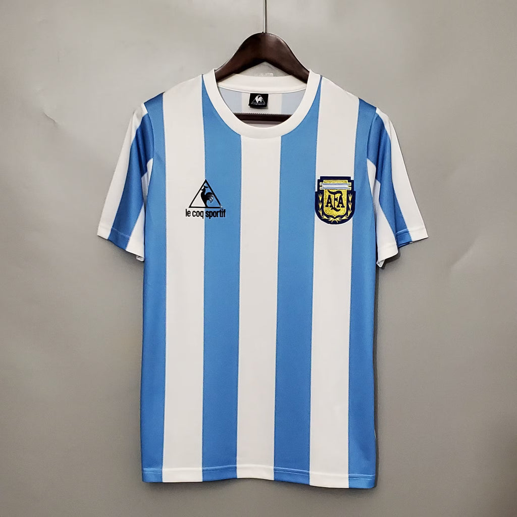 Argentina 1986 World Cup Home Jersey - Fronte