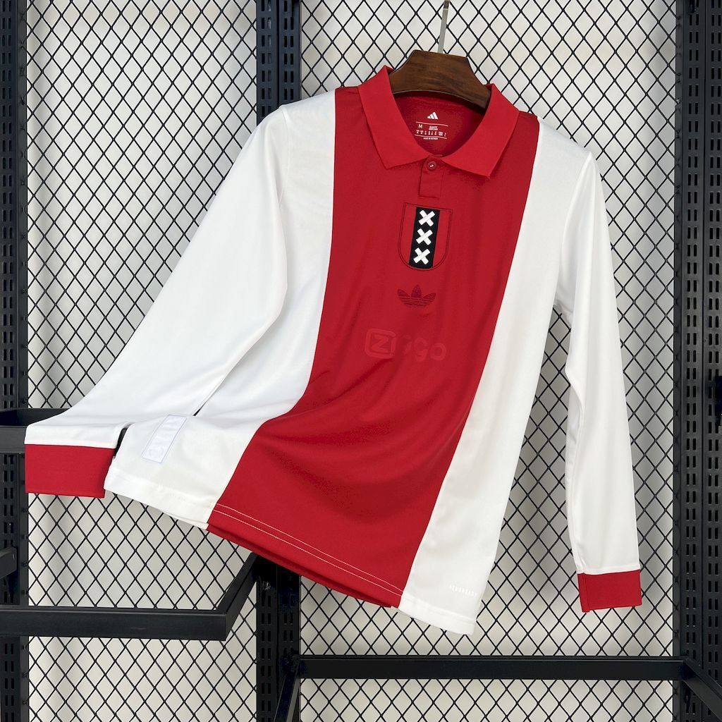Ajax 202526 Amsterdam Anniversary Long Sleeves Jersey